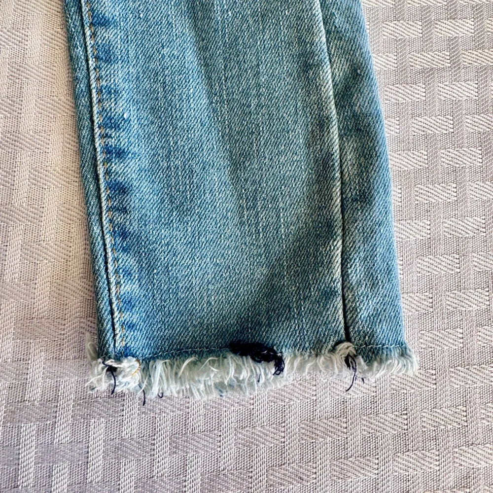 Seven7 Seven For All Mankind Toddler Jeans 24M‎ Light Wash Stretch Denim Raw Hem